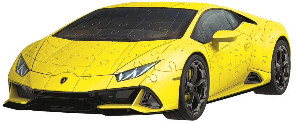 Ravensburger 3D Puzzle Lamborghini Huracán Evo žlté 108 dielikov